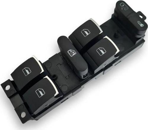 Seat Leon MK1 2000-2005 Sol Ön Kapı Cam Düğmesi Kromlu 1J4959857D