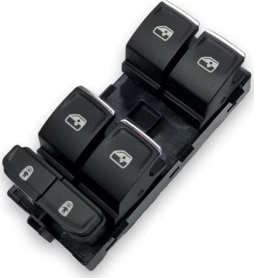 Skoda Kodiaq 2021-2024 Sol Ön Kapı Cam Düğmesi Kromlu 3G0959857C