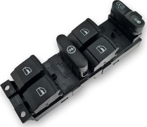 Skoda Superb 1 2002-2008 Sol Ön Kapı Cam Düğmesi Dörtlü 1J4959857C