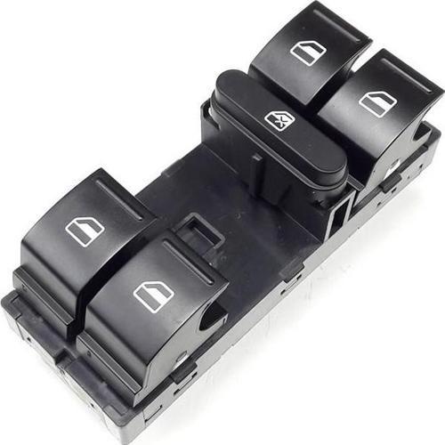 Skoda Superb 2 2009-2013 Sol Ön Kapı Dörtlü Cam Düğmesi 1Z0959858B