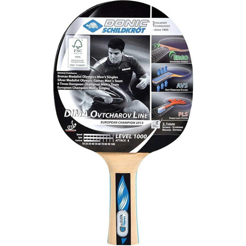 Masa Tenisi Raketi Level 1000 - Ittf Onaylı -