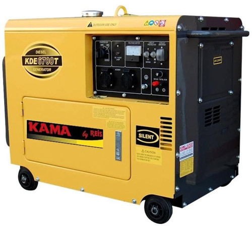 KDE6700T / 5kVA 10Hp Marşlı Dizel Jeneratör