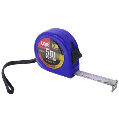 JH-578E Şerit Metre 5 Metre 19mm Mavi