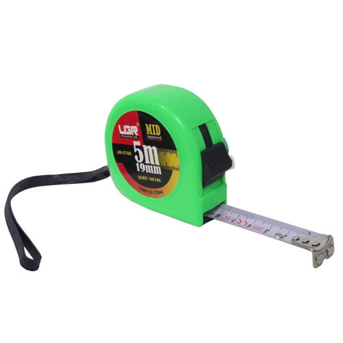 JH-578E Şerit Metre Mıknatıslı 5 Metre 19mm Yeşil