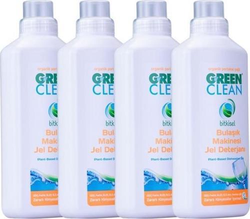 BULAŞIK MAKİNESİ JEL DETERJAN 1 LT. 4' LÜ SET