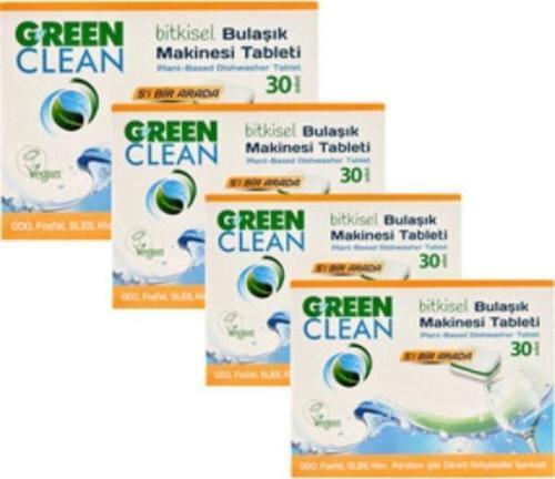 Bulaşık Makinesi Organik Bitkisel Tablet 30 X 4 Adet