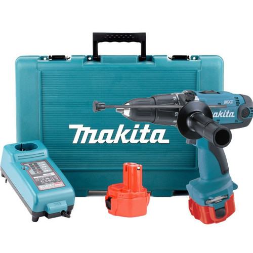 8414DWAE Çift Akülü Darbeli Matkap 12V 2.0Ah