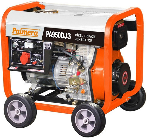 PA950DJ3 Jeneratör Dizel 12Hp 8kW Trifaze