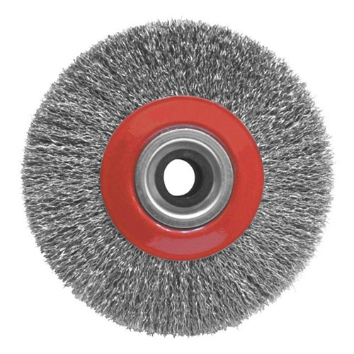 PT02022 Gri Telli Daire Fırça 200x25mm