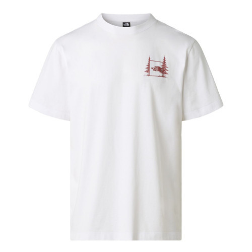 M CAMPING RELAXED SHORT SLEEVE TEE-GRAPH Erkek Tişört NF0A8GQMFN41