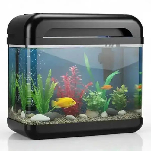 -280R Akvaryum Black 28*16*31 Cm 3W Led