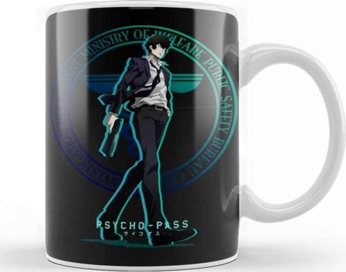 Pyscho Pass Shinya Kougami Kupa Bardak Porselen