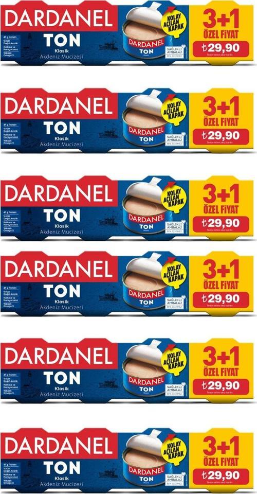 75 Gr X 4 Ton Balığı (3+1) 6'Lı Paket