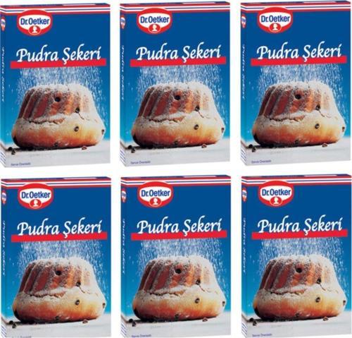 Pudra Şekeri 250 Gr 6 Adet