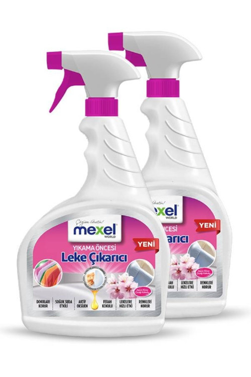 Yıkama Öncesi Oxi Leke Çıkarıcı Sprey Japon Kiraz Çiçeği Kokulu 750 ml 2'li