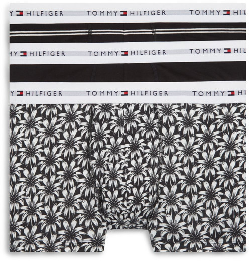 3P TRUNK PRINT+ Erkek Siyah Boxer - UM0UM03753
