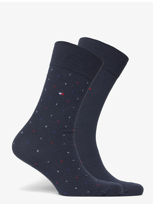 TH MEN SOCK 2P STRUCTURE DOT Erkek Beyaz Çorap - S701236311