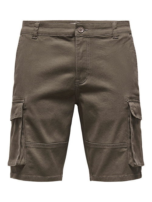 ONSCAM STAGE CARGO SHORTS 6689 LIFE NOOS Erkek Gray Şort - 22016689