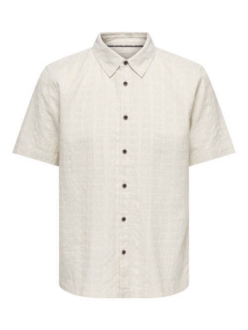 ONSWILSON REG SS 030 SHIRT Erkek Beyaz Gömlek - 22037198