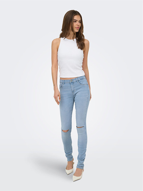 Onlval S/L Bra Top Cs Jrs Kadın Beyaz Bluz - 15381855