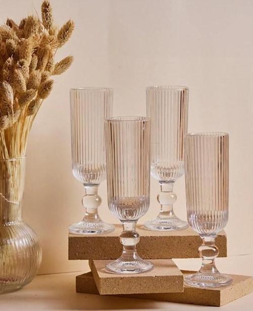 Imola 4'lü Ayaklı Bardak 160 ml-14919