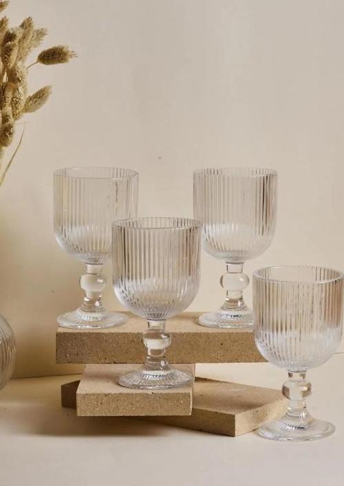 Imola 4'lü Ayaklı Bardak 260 ml-14913