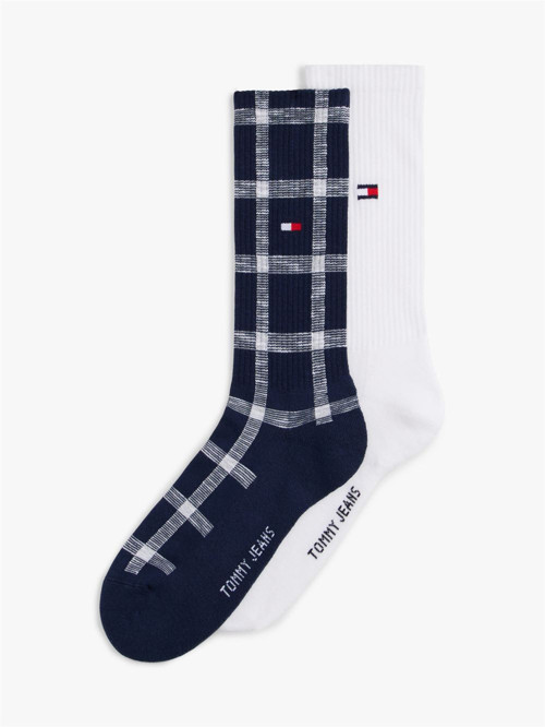 TH UNI TJ SOCK 2P TARTAN Uniseks Mavi Çorap - S701236476