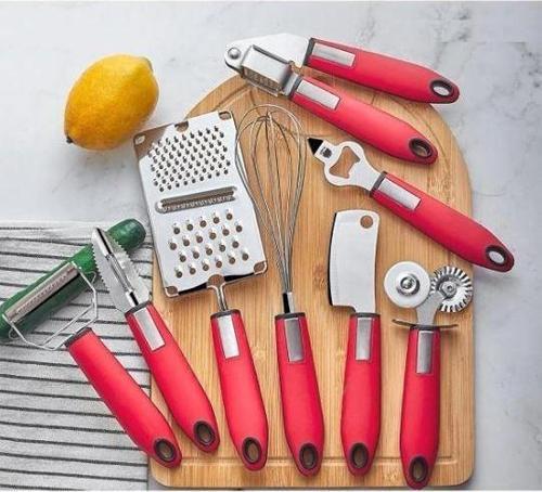 Rosso Red 8'li Mutfak Set 14169