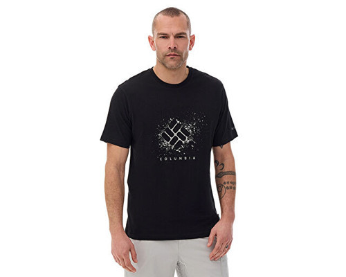 M Splatter Gem Ss Tee Erkek Günlük Tişört 9121111010 Siyah