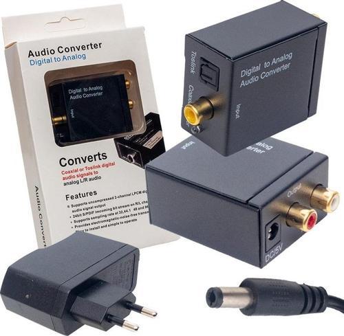 PM-32145 OPTİK TO RCA ÇEVİRİCİ ADAPTÖRLÜ