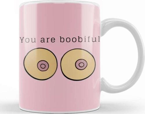 You Are Boobiful Boobs Job Kupa Bardak Porselen