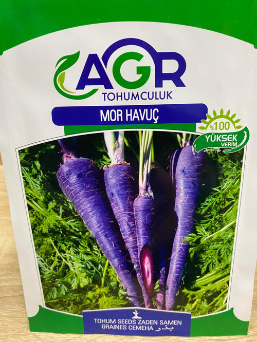 Agr Mor Havuç Tohumu 2 Gr