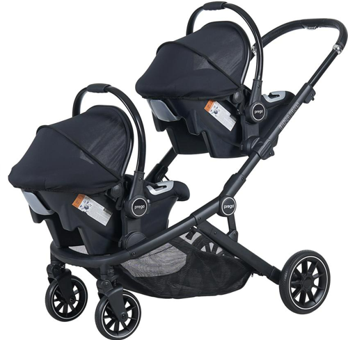 2223 İbiza Plus Bebek Travel Sistem İkiz Bebek Arabası