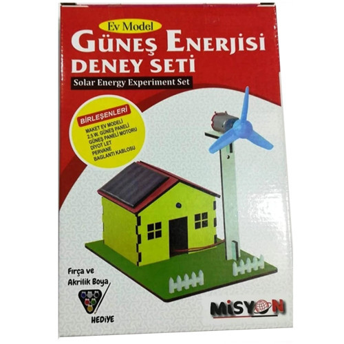 Güneş Enerjisi Deney Seti Ev Modeli MSY-29