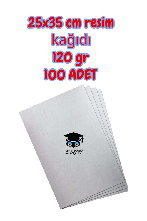 25x35 cm resim kağıdı 120 gr 100 ADET