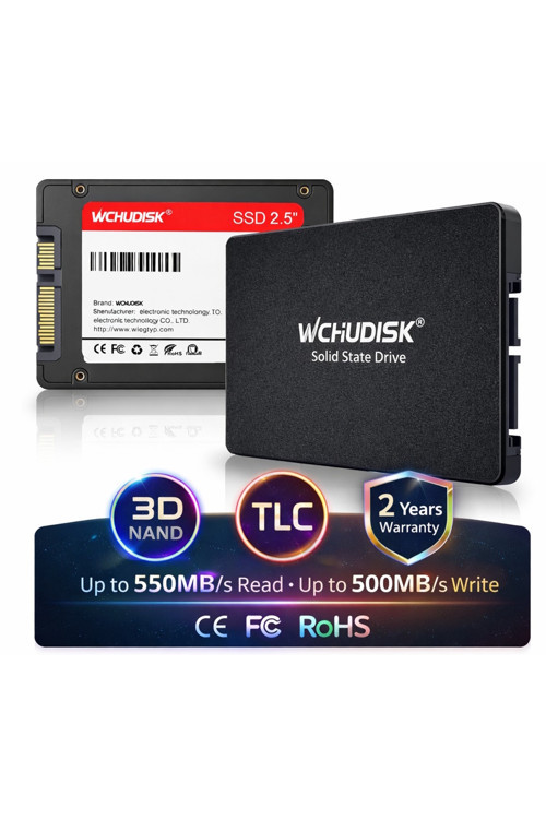 WCHUDISK 128GB S900-128 550MB-500MB-s Sata 3 2.5" SSD Ssd Harddisk