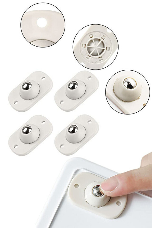 Bilyeli Eşya Kaydırma Aparatı 4lü Set