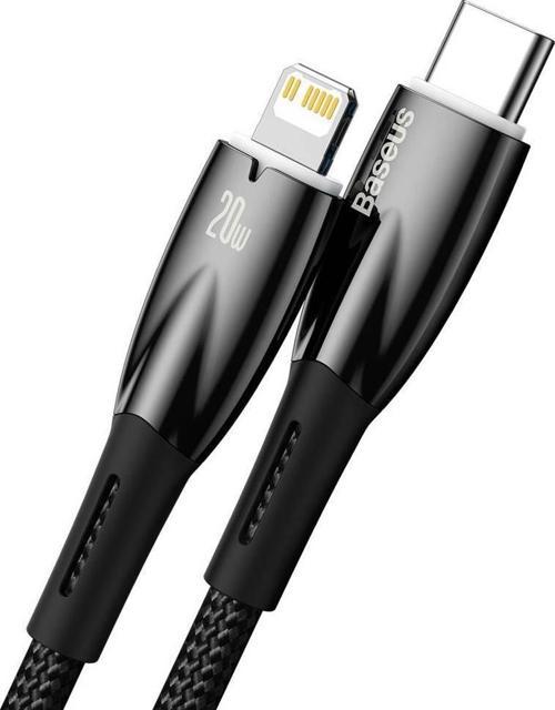 Led Işıklı Super Şarj 20W 1Mt İphone Şarj Kablosu İpad İphone 11 Pro 12 12 Pro Max Şarj Kablo