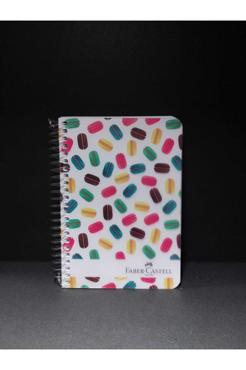 100 Sayfa A6 (10x15 Cm) Çizgili Telli Plastik Kapak Not Defteri