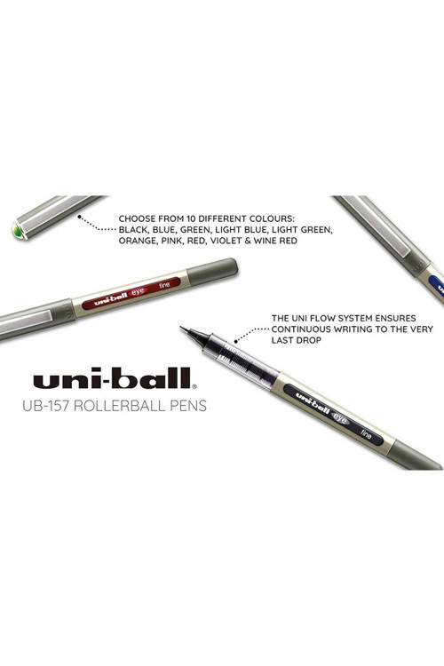 Ub-157 Eye Fine Roller Kalem 0.7 Mm Pilot Kalem Made İn Japan %100 Uni-Ball