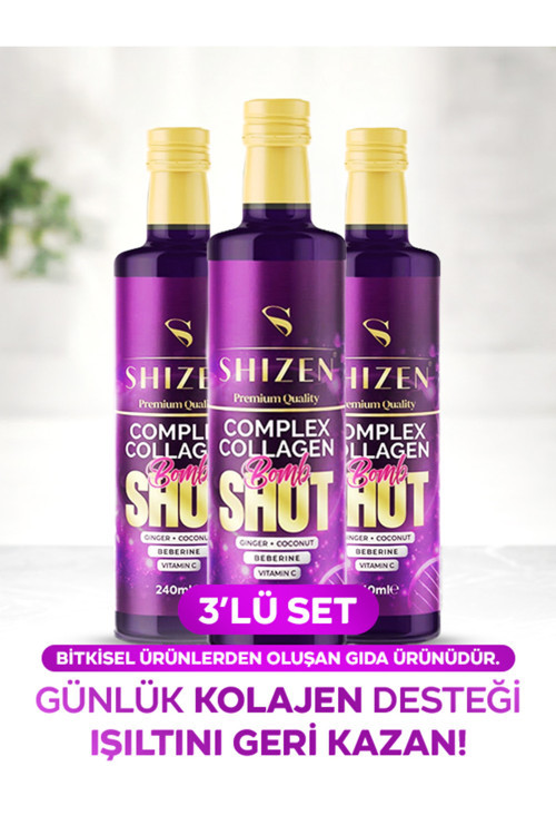 Complex Collagen Bomb Shot 3'lü Paket