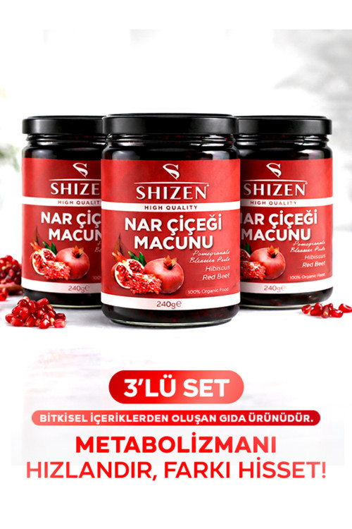 Nar Çiçeği Macunu 3'lü Paket