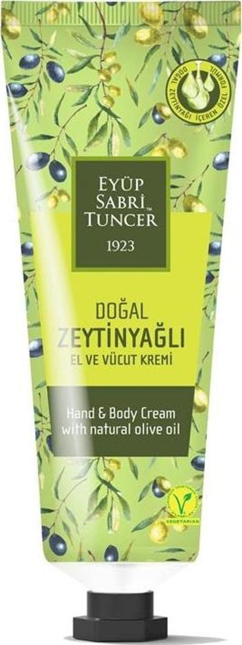Doğal Zeytinyağlı El ve Vücut Kremi 50ML Tüp