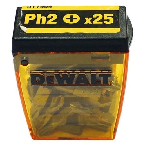 DT7909 Bits Uç Yıldız PH2 25mm 25Adet