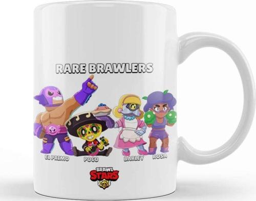 Brawl Stars Rare Brawlers Kupa Bardak Porselen
