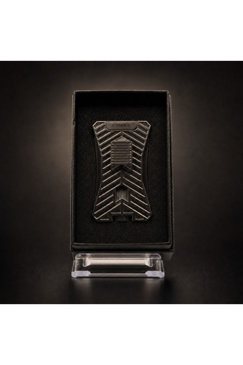 Cohiba Çift Torch Pürmüz Gunmetal Puro Çakmağ