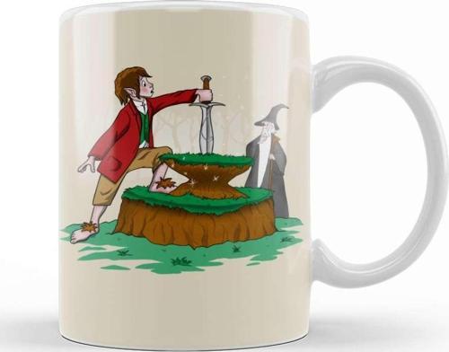 Hobbit Sting İn The Stone Kupa Bardak Porselen