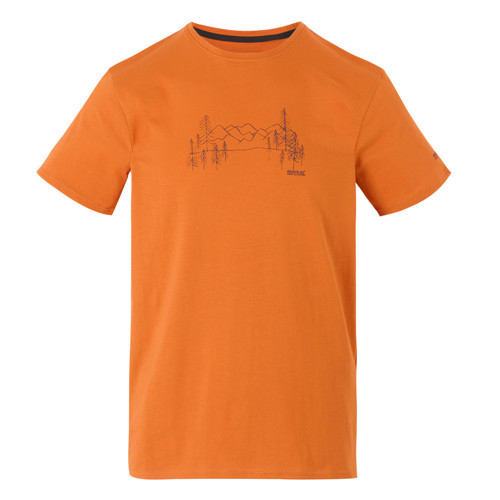 BreezedV Erkek T-Shirt-TURUNCU