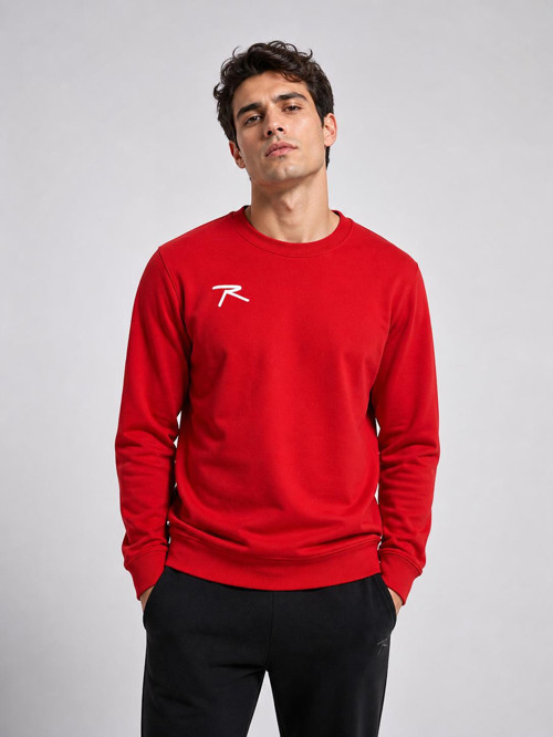 Kırmızı Erkek Spor Sweatshirt - Frux