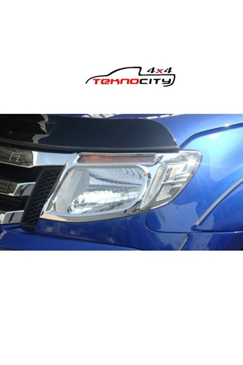 Ford Ranger T6 2012-2015 Far Çerçevesi Krom